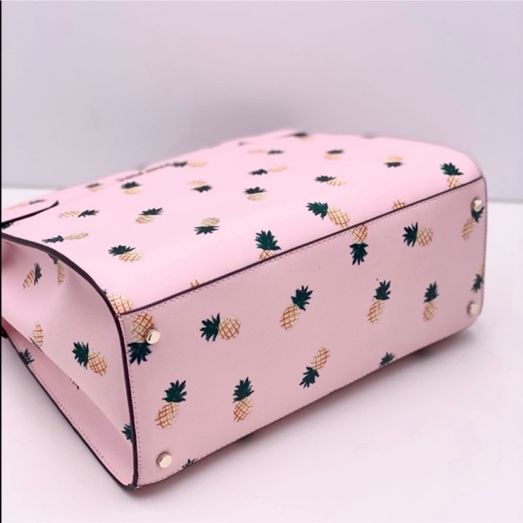 Kate Spade Pink Pineapple Print Women's Bag - Picture 10 of 10